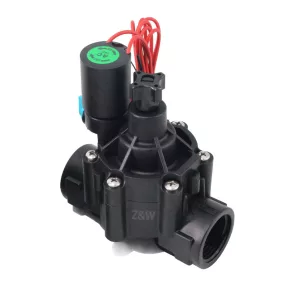   Valvola di irrigazione Z&W® 101DH - controllata a 24 V CA, con filettatura femmina da 1 coll  - Comando manuale, design robusto