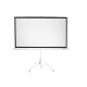 Azure Image Schermo per proiettore treppiede da 120". - Pieghevole e regolabile in altezza, senza pieghe, per film, home theater, giochi, ufficio