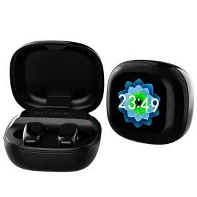   Blitzwolf® BW-FYE16 Plus - ANC, 32 ore di funzionamento, bassi e alti impressionanti, box di ricarica con pulsante touch LCD a colori