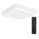 BlitzWolf® BW-LT40 - Plafoniera LED quadrata 24W / 2200LM: 3 temperature di colore, telecomando, impermeabile IP54