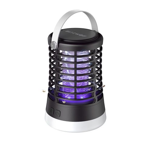 BlitzWolf®BW-MLT1 - Lampada UV anti-zanzare da esterno con batteria, impermeabile IP66