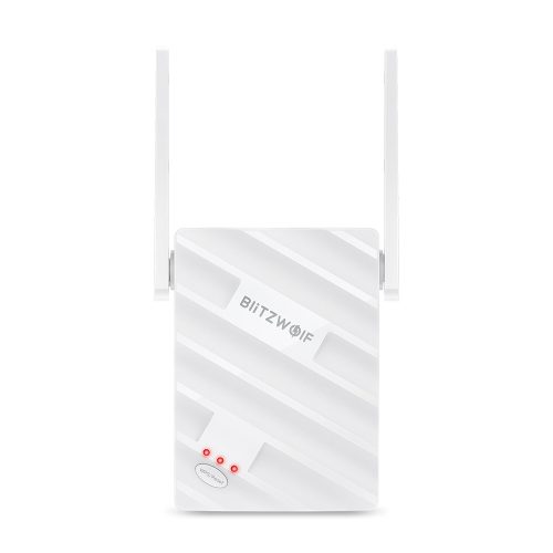 BlitzWolf®BW-NET3 - Ripetitore WiFi Dual Band 2.4G + 5G; Portata: 1200 m; 2x3,5dBi antenna, 1167 Mbps