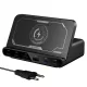BlitzWolf® BW-S27 - Caricabatterie rapido da tavolo da 160 W, 6 porte di ricarica USB (Type-C e USB-A) + ricarica wireless