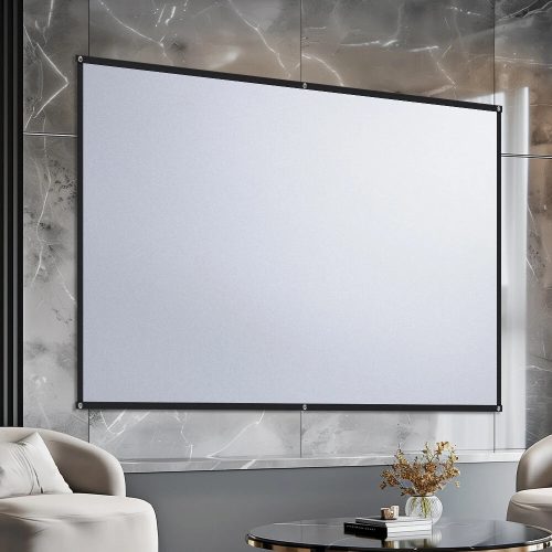 Schermo per proiettore da parete BlitzWolf® BW-VS8 - 80 inch, schermo antiriflesso a 5 strati, 16:9, 4K, angolo di visione di 90°