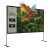 BlitzWolf® BW-VS9 - Schermo di proiezione da 120 pollici con supporto stabile. Risoluzione 4K 16:9, pieghevole, antirughe