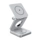 BlitzWolf® BW-iw30 - Stazione di ricarica wireless 3 in 1 - Per la ricarica wireless di telefono + orologio + auricolari