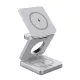 BlitzWolf® BW-iw30 - Stazione di ricarica wireless 3 in 1 - Per la ricarica wireless di telefono + orologio + auricolari