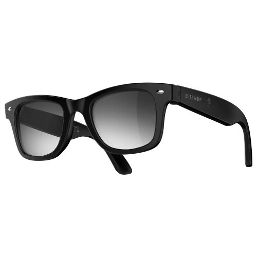 BlitzWolf® BW-AG1 - SMART, lente fotocromatica, filtro UV - Funzioni AI: traduttore in oltre 100 lingue, dati sulla salute, IP66, suono HiFi