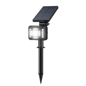   Lampada solare da esterno - BlitzWolf BW-OLT2 con rilevatore di movimento, resistente all'acqua IP44