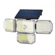 Lampada solare da esterno BlitzWolf BW-OLT6 - 4 pannelli luminosi, sensore di movimento, resistenza all acqua IP65
