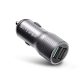 BlitzWolf® BW-SD2 30W QC3.0 2.4A Dual USB Ports Caricabatterie rapido per auto per iPhone XS Xiaomi Mi8 Pocophone F1 - Grigio BlitzWolf® BW-SD2 30W QC3.0 2.4A Dual USB Ports Caricabatterie rapido per auto per iPhone XS Xiaomi Mi8 Pocophone F1 - Grigio