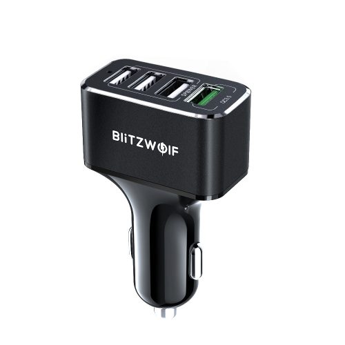 BlitzWolf® BW-SD3 50W QC3.0 caricabatteria per auto