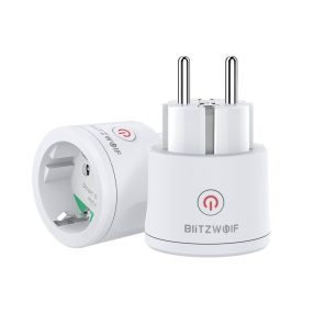   Blitzwolf® BW-SHP10 Presa Intelligente WiFi, Presa WiFi Amazon Smart Plug EU Socket, Prese Intelligente Multipla compatibile con Smartphone iOS Android App Presa Wireless