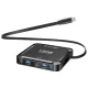 BlitzWolf® BW-S32 - Stazione di ricarica rapida da tavolo PD a 5 porte (2xUSB-C+3xUSB-A) da 130 W con display digitale