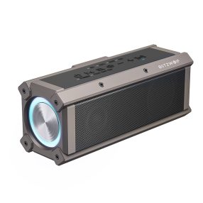   BlitzWolf® BW-WA3 - Altoparlante Bluetooth da 100 W. 4 altoparlanti, bassi profondi, 5000 mAh, illuminazione RGB