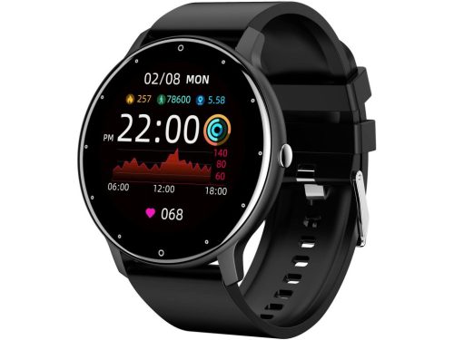 Dafit ZL02D Smart Watch - 7 giorni di durata della batteria, display HD da 1,28", IP67, gestione di messaggi e chiamate, pressione sanguigna, misurazione dell