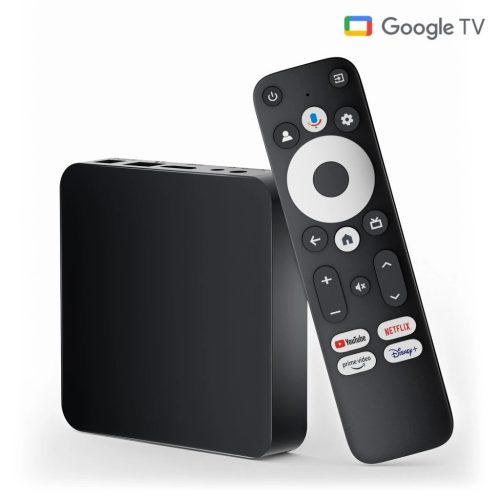 Dcolor GD2 4K Android™12 TV Streaming Box - Certificato Google, 4K a 60 fps, 2 GB di RAM, 32 GB di memoria interna, WiFi 2,4/5 GHz
