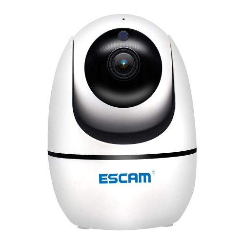ESCAM PVR008 - Telecamera dome di sicurezza Smart IP WiFi per interni: rilevamento del movimento umano AI, 1080P, visione notturna, audio bidirezionale