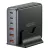 ESSAGER® DK-3C3A-85W - Caricabatterie rapido da tavolo USB da 85 Watt - 6 porte (3x Type C + 3x USB-A) per Android, Apple e Windows