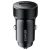 ESSAGER® ES-CC24 PD 30W - caricabatterie da auto in alluminio. 1 porta USB-A + 1 porta USB Type-C per ricarica rapida, chip intelligente - nero