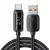 ESSAGER ES-X57 - 2 metri, USB-A - USB Type-C cavo. Display digitale, ricarica da 100 W, rivestimento in tessuto perlato