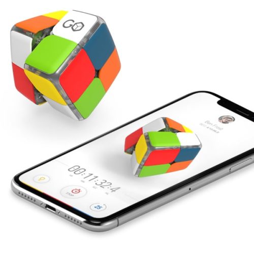 GoCube 2x2, confezione completa - Cubo di Rubik intelligente, applicazione assistita, batteria ricaricabile