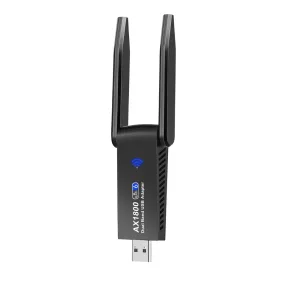   HIGI® AX1803 - Adattatore Wi-Fi wireless USB - 1800 Mbps, USB 3.0, Dual Band: 2,4 GHz + 5,8 GHz