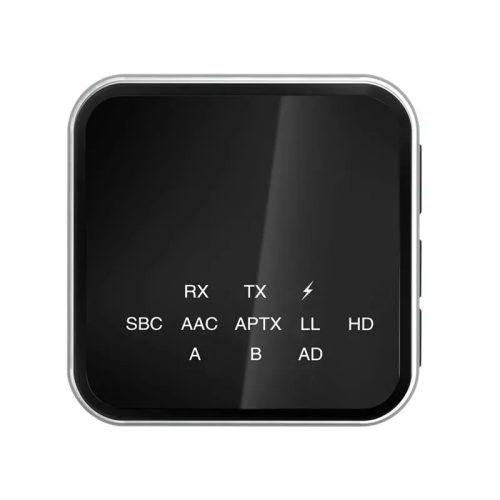 HiGi® LE507- Trasmettitore Bluetooth (ricevitore e trasmettitore 2 in 1) 2 dispositivi collegabili, Bluetooth 5.2, qualità HiFi, supporto aptX-HD