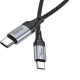 HOCO X102 - Cavo dati e di ricarica rapida premium - USB Type-C a USB Type-C, 60 W (1 metro)