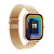 HryFine Y13 Smartwatch - Colore oro, cinturino in metallo - Durata della batteria di 5 giorni, IP67, chiamate Bluetooth, messaggi, salute