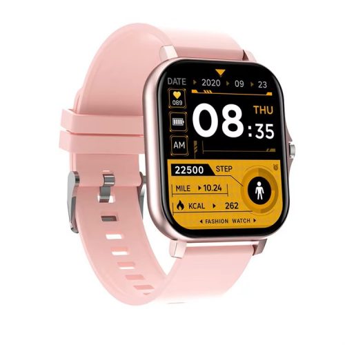 HryFine Y13 Smartwatch - Colore oro, cinturino in metallo - Durata della batteria di 5 giorni, IP67, chiamate Bluetooth, messaggi, salute