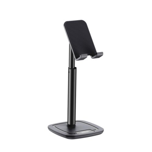 Supporto per telefono da tavolo Joyroom, altezza 260 mm, corpo in alluminio - nero
