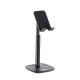 Supporto per telefono da tavolo Joyroom, altezza 260 mm, corpo in alluminio - nero Supporto per telefono da tavolo Joyroom, altezza 260 mm, corpo in alluminio - nero