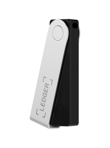 Portafoglio hardware Ledger Nano X Black per risorse crittografiche