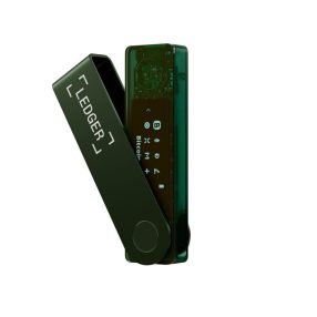   Portafoglio hardware Ledger Nano X Emerald Green Hardware Wallet - per risorse crittografiche