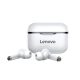 Lenovo LivePods LP1 bianco - Cuffie sportive impermeabili IPX4 con microfono a cancellazione di rumore. Ricarica dei bassi HIFI di type C.