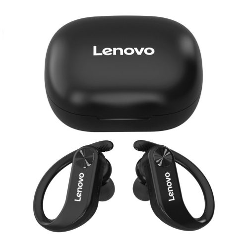 Auricolari sportivi wireless Lenovo LivePods LP7 - Gancio per l'orecchio, BT5.0, IPX5 impermeabile, 8 ore di utilizzo