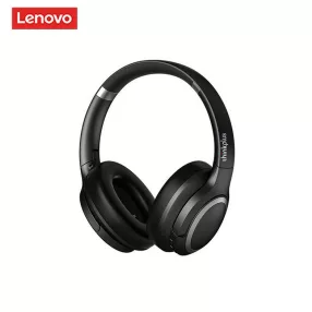   Cuffie Bluetooth Lenovo® TH40 - ANC: microfono con cancellazione attiva del rumore, altoparlanti da 40 mm, 20 ore di utilizzo - nero
