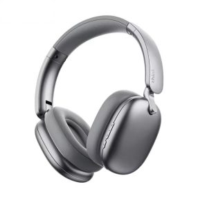   Cuffie Bluetooth Lenovo® TH60 - ANC: microfono con cancellazione attiva del rumore, bassi profondi. 28 ore di utilizzo - Argento