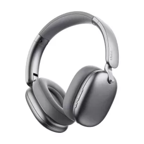   Cuffie Bluetooth Lenovo® TH60 - ANC: microfono con cancellazione attiva del rumore, bassi profondi. 28 ore di utilizzo - Argento