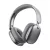 Cuffie Bluetooth Lenovo® TH60 - ANC: microfono con cancellazione attiva del rumore, bassi profondi. 28 ore di utilizzo - Argento