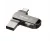 Lexar® JumpDrive® D400 USB 3.1 Type-C Dual Slot PenDrive in metallo – per telefono e computer. Alloggiamento in alluminio, 128 GB