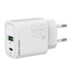 Mobile Origin® MO12 - Caricabatterie da muro GaN da PD20W, 1xUSB-A + 1xUSB-C
