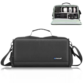   Borsa a tracolla fotografica impermeabile pieghevole PULUZ PU5016B per fotocamere DSLR - nera