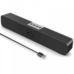   Puluz PU3100B - Altoparlante Bluetooth 10W + soundbar. Dimensioni ridotte, 3-6 ore di autonomia della batteria, filtro del rumore digitale