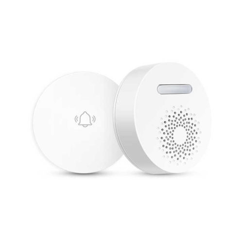 RSH DB002 - Campanello wireless senza batteria (non sono necessarie batterie per l'uso) Portata 100m