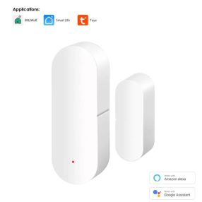   RSH DW07 Sensore di apertura intelligente per finestre e porte - Funzionamento a batteria AAA. Può essere collegato direttamente al WiFi, senza HUB