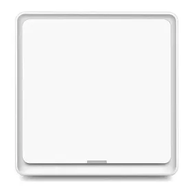   RSH ESW-1WAA-EU WiFi - SMART, interruttore di illuminazione a pulsante meccanico da parete, con 1 interruttore - App Tuya