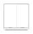 RSH ESW-2WAA-EU WiFi - SMART, interruttore di illuminazione a pulsante meccanico da parete, con 2 interruttore - App Tuya