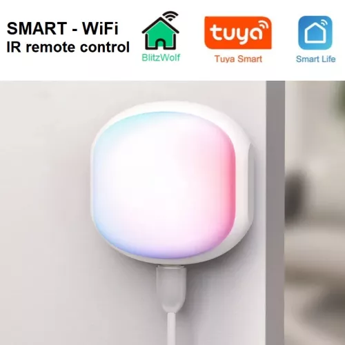 Telecomando a infrarossi intelligente RSH IR10 PRO - TV, condizionatore d aria, ecc. per il suo controllo su Internet. Temporizzazione, istruzioni vocali, portata a 360°